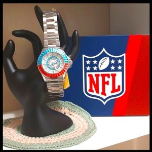 Invicta NFL Miami Dolphins 38mm Ladies Bracelet Watch